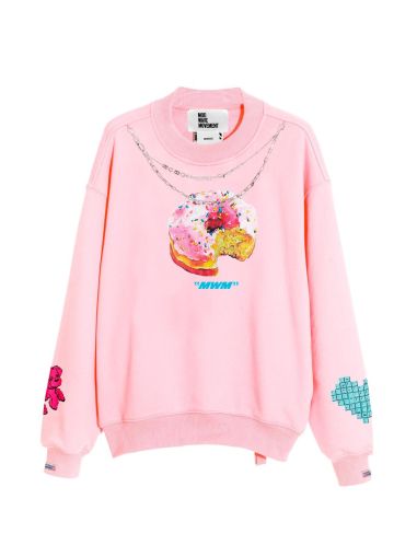 Суитшърт MWM Donut Pink
