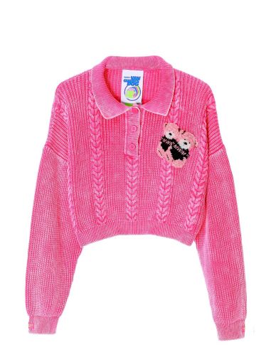 Пуловер MWM Teddy pink