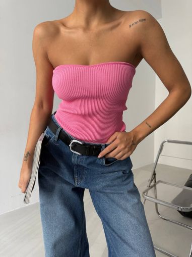 Кроп топ Shery Pink