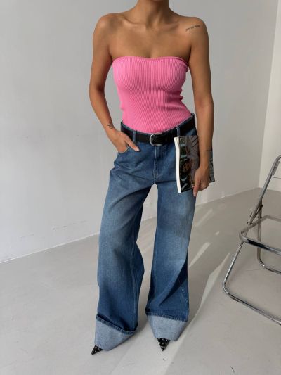 Кроп топ Shery Pink